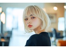 カッツヘアー(KATZHAIR)の雰囲気（ブリーチ+カラー）
