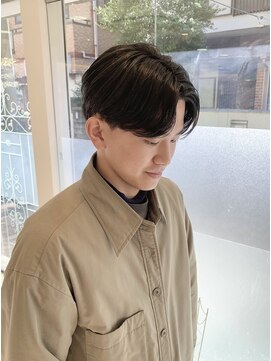 シエル バイ ケンジ 登戸 生田(CIEL by KENJE) 【メンズ】センターパート