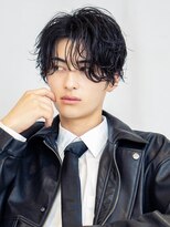 オーシャントーキョー 渋谷(OCEAN TOKYO)&nbsp;波巻きパーマ韓国センターパートダウンパーマニュアンスパーマ