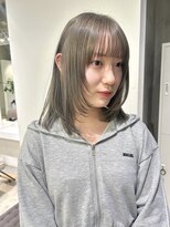ナナローネス(nana loness) 顔まわりレイヤー　レイヤーカット　ワンカール　内巻き