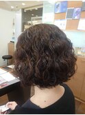ミディアムパーマ