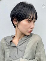 ハナレ(hanare)&nbsp;コンパクトショート/丸みショート/アッシュブラック/清須