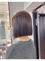 ロンドシエル 横浜(Lond ciel)&nbsp;ブリーチなしチェリーブラウン髪質改善イルミナカラー韓国/横浜