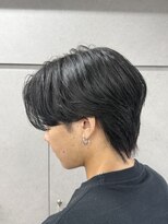 ニコ トウキョウ ロジック(nico TOKYO Logic)&nbsp;メンズセンターパートニュアンスパーマアップバング