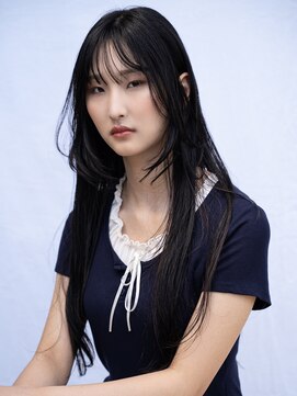 ピークアブー アヴェダ アトレ恵比寿(PEEK-A-BOO AVEDA) レイヤーミディアム/顔まわりレイヤー/くびれミディ/前髪あり