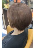 髪質改善サラツヤショートストレート