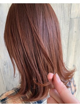 シロトアオ(shiro to ao) オレンジベージュカラー