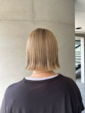 アメリシュシュ 柏(ameri chouchou) 【柏】イメチェン×前髪あり×外ハネボブ×美髪 20代30代40代