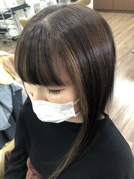 美容室 アンジェ(Ange) フレーミング☆ダブルカラー☆ベージュ系