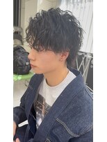 キャンバス バイ ネオリーブ 横浜西口(Canvas by neo.) 横浜★ツイストスパイラルパーマメンズパーマ