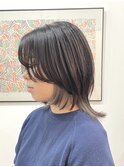 ナチュラルショート/ミルクブラウン/ダークパープル[自由が丘]