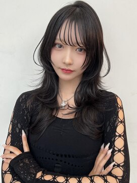 ロンドイディールバンダイ 新潟万代(Lond ideal) ハッシュカット×グレーブラック