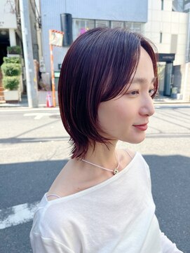 スーハ 恵比寿(SUUHA) 伸ばしかけくびれボブレイヤー/ボブルフ/マッシュウルフ