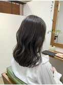 ワンカラーでできるグレージュ