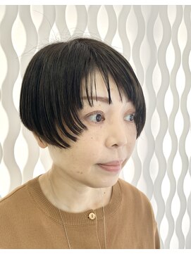 ピケトワール(piquetoile) 刈り上げショートボブ