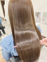 チェレ ブラン 堺東店(Chere brun) 髪質改善ストレート×髪質改善×ミルクティーブラウン