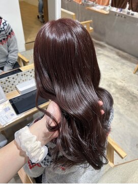 コレット 宇都宮(collet Gigi) おとな可愛いワインレッド♪