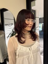 ユニコ(unico)&nbsp;レイヤーカット/デザインカラー
