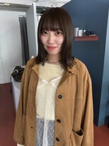 シロ(ciLo)&nbsp;オリーブベージュ × ポイント レイヤーカット