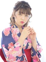 ヘアリゾート ブーケ(hair+resort bouquet) ☆浴衣ヘアアレンジ☆【星野菜美】小顔効果◎浴衣ヘアアレンジ
