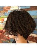 大人女性のためのショートボブ*ハンサムショート*