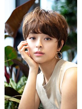 オースティン 錦糸町(AUSTIN) AUSTIN☆外ハネボブアッシュブラウンネオウルフツイストパーマ