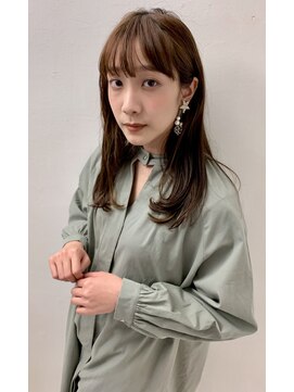 ヘアケアサロン シェーン(hair care salon Schon) こなれストレートヘアで毎日簡単セット