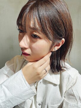 フィルムス 新宿(FILMS) セミディ/シアーカラー/レイヤーカット/新宿