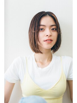 ピズム(PISM) センターパートAラインボブ