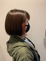 アルファタッチ(alpha touch) オレンジインナーカラー☆ビタミンカラー