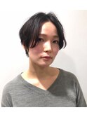 センターパートショート