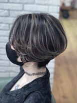 ヘアーガーデン バレッタ(hair garden barretta) ハンサムショート×ハイライトcolor