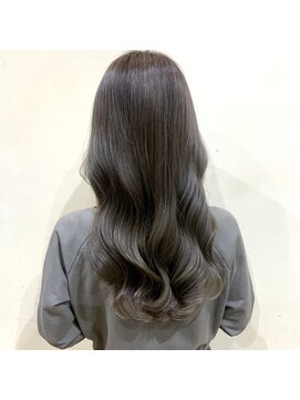 TJ天気予報 3mm 尾西店 髪質改善水素カラー/アッシュグレー