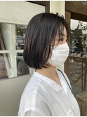 ぱっつんボブ