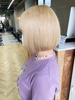 アンジェリカラボ 梅田店(ANGELICA LABO)&nbsp;【ANGELICA】ホワイトミルクティー　ミニボブ