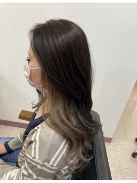 ヘアサロン イリー 西那須野(iLii) インナーカラー／イヤリングカラー