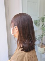 ラフランクリー(la frankly)&nbsp;20代30代/大人かわいい/くびれヘア/韓国ヘア/レイヤースタイル