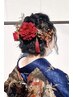 着付けプラン（卒業式・結婚式・７５３）…着付け&ヘアセット　15400yen