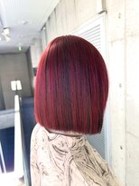 ガルボヘアー 名古屋栄店(garbo hair) #アンブレラカラー#ワインレッド#レッド#10代#20代#名古屋