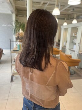 オブジェ シエル(obje't ciel) 【obje't cielj】ナチュラルレイヤー/シアーブラウン【暮石 唯】