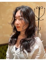 ロングレイヤー/くせ毛/パーマ/レイヤーカット/銀座有楽町丸の内