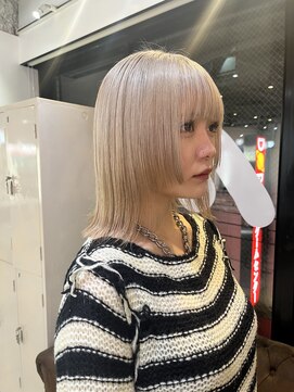 マジコ 下北沢本店(Magico) 透明感ホワイトブロンド×フェイスレイヤー