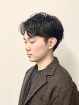 オールデイハローズ(ALL DAY HELLO'S)&nbsp;２０代イケメンビジネスニュアンスパーマ【河原町】３０代４０代