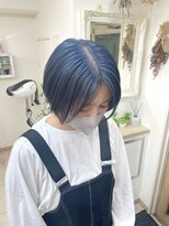 リヴィエラ 西日暮里店(Riviera)&nbsp;アンブレラカラー×ブルーカラー