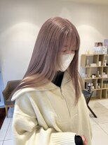 ☆ブリーチ必須　ピンクベージュ