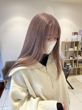 マージュ ギンザ(marju GINZA) ☆ブリーチ必須　ピンクベージュ