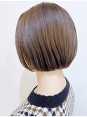 【morio成増/児玉】ミニボブ　アッシュベージュ