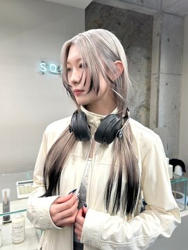 ソル バロール 表参道(SOL .valor) ネビージュ[表参道駅/青山/ケアブリーチ/ダブルカラー]