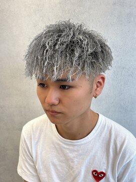 ルースト 西院店(ROOST) パイルツイスト×ホワイトハイライト