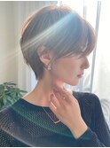 大人可愛い20代30代40代50代小顔ショートボブナチュラルショート